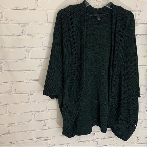 Lane Bryant size 14/16 black sweater cardigan - Picture 1 of 6